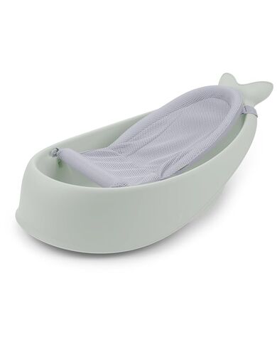 Skip Hop Infant Bath Tub 3-Stage Grow With Baby Smart Sling MOBY Bathtub Grey Age 0+ in Kuwait
