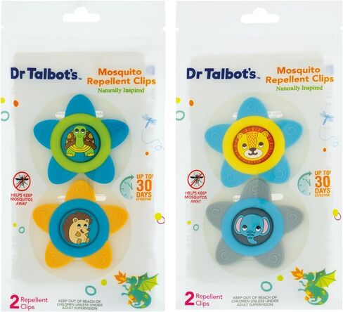 Dr. Talbot's Mosquito Clips - 2 Pack | Includes 4 Clips in Kuwait