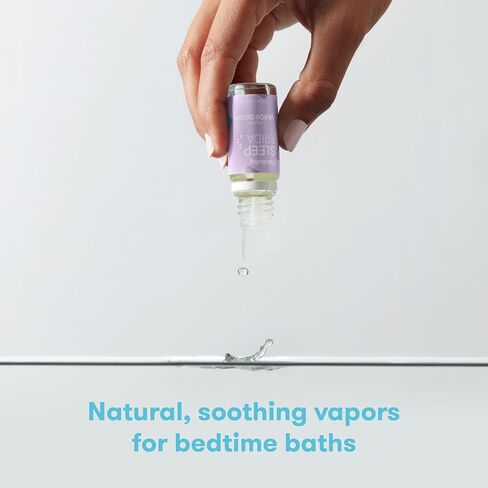 Frida Baby Natural Sleep Vapor Bath Drops, Lavender Essential Oil Bath Drops for Bedtime, Relaxing & Calming Aromatherapy Oil for Better Sleep in Kuwait