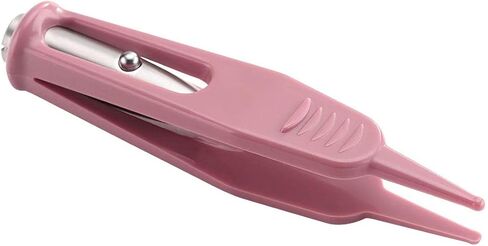 Infant Nose Cleaning Tweezer with LED Light Round-Head Safe and Effective Clip Care Ear Nose Navel Clean Tool Nipper Plier Pincet Forceps for Relieves Stuffy Nose in Kuwait
