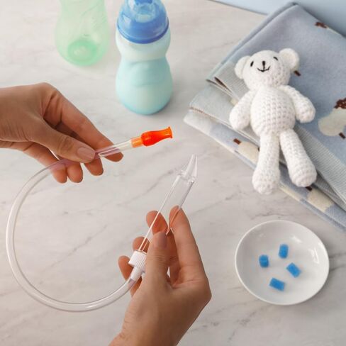 NeilMed Baby NasaKleen Nasal-Oral Aspirator with 49 Hygiene Filters and a Convenient Storage Travel Case in Kuwait