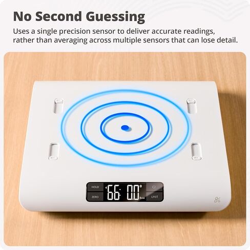 Greater Goods Medical-Grade Baby Scale, FDA Class I Device, 0.1oz Precision | Digital Newborn Scale with Removable Tray, Two-in-One Design, Skin Contact Tested, Baby App with Growth Charts, 66lb Capacity in Kuwait