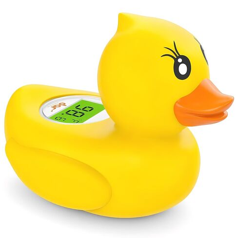 Baby Bath Thermometer for Tub,Floating Digital Water Temperature Thermometer with Instant Accurate Reading,3-Color Safety Light,Auto On/Off for Newborn,Infant & Toddler in Kuwait