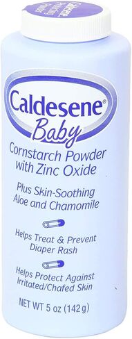 Caldesene Baby Cornstarch Powder With Zinc Oxide 5 oz (Pack of 2) in Kuwait