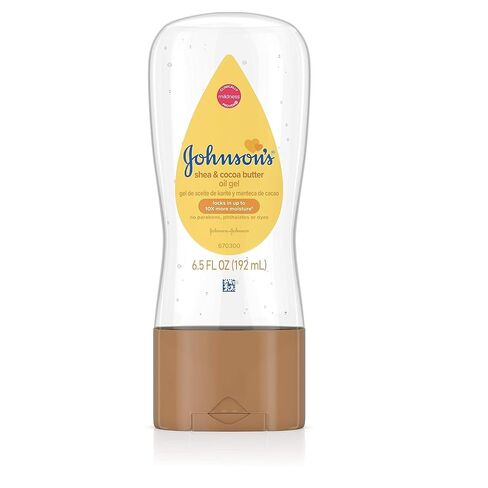 Johnson's Baby Oil Gel with Aloe Vera & Vitamin E, Hypoallergenic Baby Skin Care, 6.5 fl. oz in Kuwait