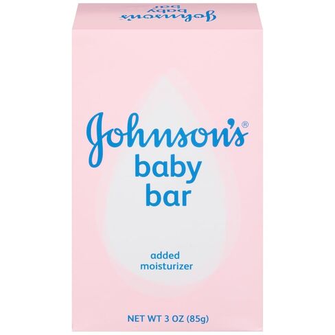 Johnson's Baby Soap Bar Gentle for Baby Bath and Skin Care, Hypoallergenic, 3 Ounce in Kuwait