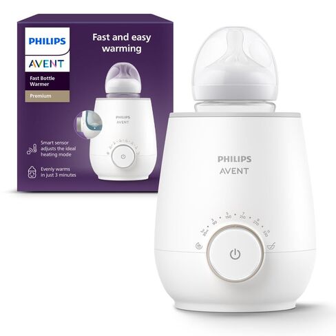 Philips Avent Premium Fast Bottle Warmer, with Smart Temperature Control, Water Bath Technology, Automatic Shut-Off, Model SCF358 in Kuwait
