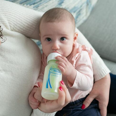 Dr. Brown's Natural Flow Anti-Colic Options+ Narrow Baby Bottle Gift Set with Advantage Pacifier & Bottle Travel Caps, 0m+ in Kuwait