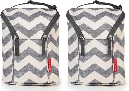 Skip Hop Baby Bottle Bag, Grab & Go, Black in Kuwait