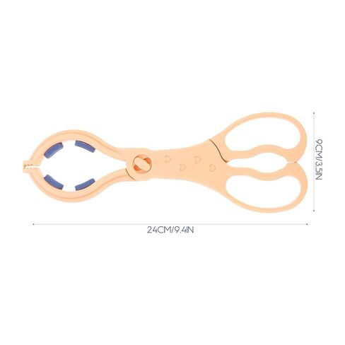 Kisangel 2pcs Bottle Clamp Feeding Bottle Tong Anti-Slip High Temperature Resistant Pacifier Tongs Detachable Pink for Safe Home and Travel Use in Kuwait