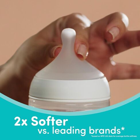 NUK Perfect Match, Flow Control, Soft Silicone Nipple with Anti-Colic Vent, 2 Pack, BPA Free in Kuwait