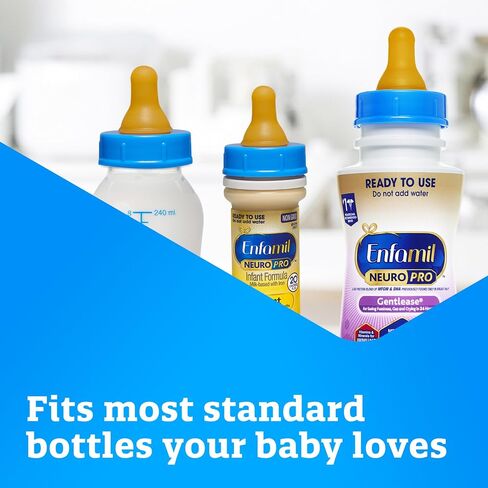 Enfamil Standard Flow Soft Nipples, Latex-Free & BPA Free, 12 Count in Kuwait