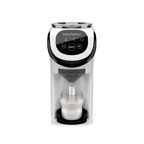 Baby Brezza Formula Pro Mini Baby Formula Mixer Machine Fits Small Spaces and is Portable for Travel– Bottle Makers Makes The Perfect Bottle for Your Infant On The Go, White in Kuwait