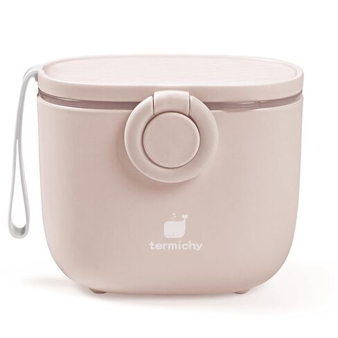 Termichy Baby Formula Dispenser On the Go: Portable Container with Scoop | Stores Up to 8.8oz (250g) - Airtight Seal Keeps Powder Fresh - Travel Formula Container to Go with Carry Handle in Kuwait