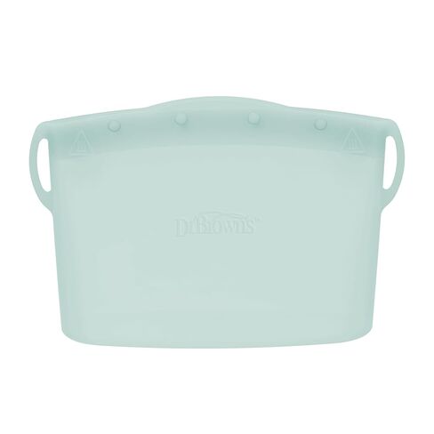 Dr. Brown's Microwave Steam Sterilizer Bag for Baby Bottles, Breast Pump Parts & Other Toddler Accessories, 100% Silicone, Reusable Sterilizing Bag in Kuwait