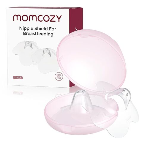 Momcozy Nipple Shield, Floral Contact Nipple Shield (1 Pair, 20mm) | Flat or Inverted Nipples, BPA/BPS-Free in Kuwait