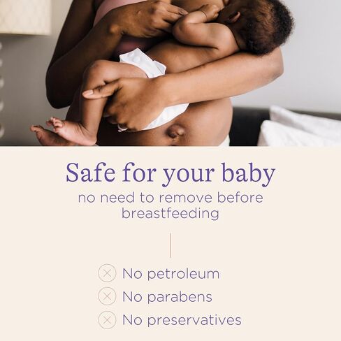 Lansinoh Organic Nipple Butter, Nipple Cream Safe for Breastfeeding Baby, Postpartum Essentials for Mom, 2 Ounces in Kuwait