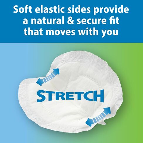 Dr. Brown's Disposable Breast Pads for Leakproof Protection, Absorbent and Discreet Nursing Pads with Adhesive Strips for Day or Night, 60 Count (Pack of 1) in Kuwait