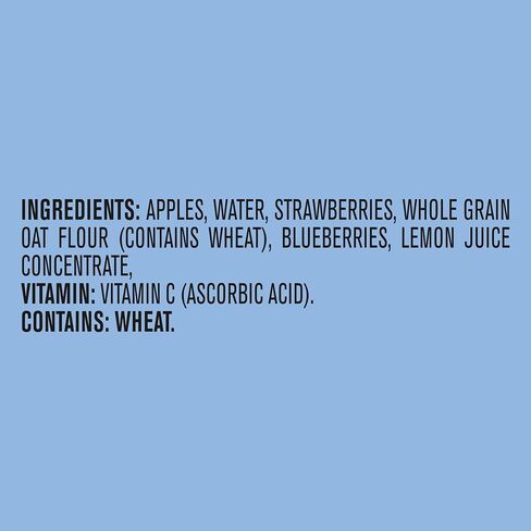 Gerber Stage 2 Apple Strawberry Blueberry with Oatmeal, 4 Oz, 16 Pack | Stage 2 baby cereal with mixed grain; apple strawberry blueberry with oatmeal; 8 x 4 oz tubs in Kuwait