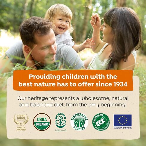 Holle Organic Whole Grain Baby Cereal, Four Grain Blend, 8 oz Boxes, Pack of 6, for Babies 6 Months and Up, with Oat, Spelt, Corn and Wheat, 0 g Added Sugar | Six 8 oz boxes of organic 4-grain cereal for babies 6+ months with oat, spelt, corn and wheat. 0 in Kuwait