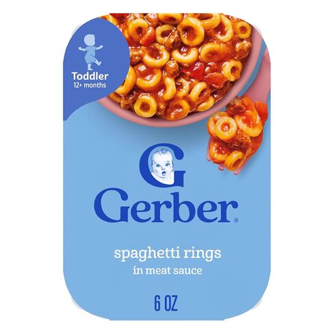 Gerber Toddler Food, Pasta Shells & Cheese, Mealtime for Toddler, 6PK in Kuwait