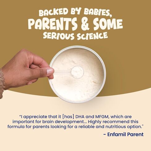Enfamil, NeuroPro Baby Formula, Brain Building Duo DHA and Mfgm, Exclusive Immune Supporting HuMO6 Blend, Powder Infant Formula, Baby Milk, 20.7 Ounce in Kuwait