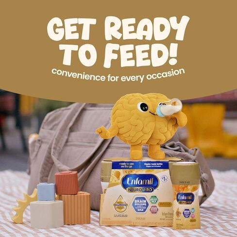 Enfamil, NeuroPro Baby Formula, Brain Building Duo DHA and Mfgm, Exclusive Immune Supporting HuMO6 Blend, Powder Infant Formula, Baby Milk, 20.7 Ounce in Kuwait