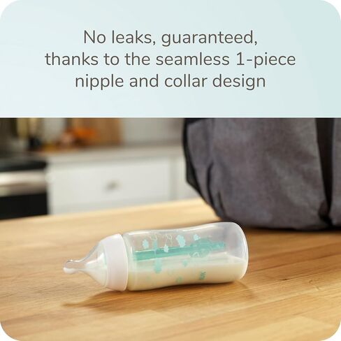 NUK Smooth Flow Pro Baby Bottle Replacement Nipples, Silicone, Anti-Colic, Leak-Proof, Pack of 2 in Kuwait