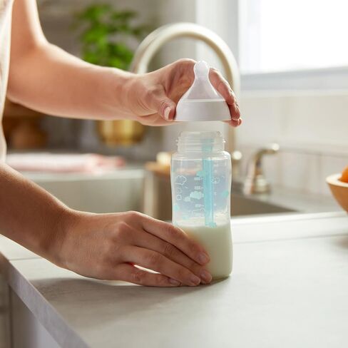 NUK Smooth Flow Pro Baby Bottle Replacement Nipples, Silicone, Anti-Colic, Leak-Proof, Pack of 2 in Kuwait