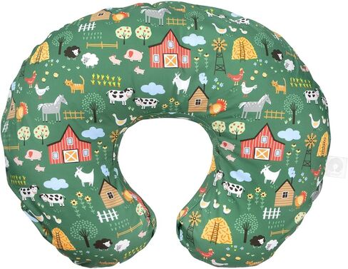 Boppy Nursing Pillow Cover, Colorful Wildlife, Cotton Blend, Fits The Original Support for Breastfeeding, Bottle Feeding, and Bonding, Cover Only, Sold Separately in Kuwait