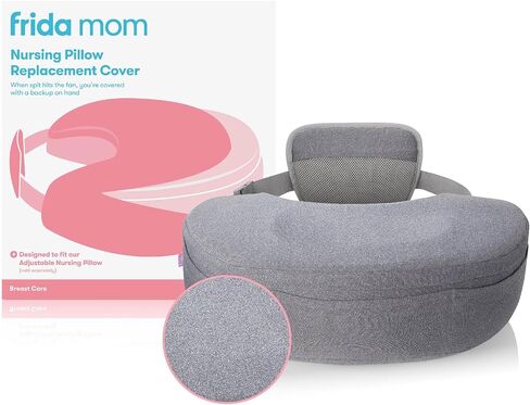 Frida Mom Nursing Pillow Cover, Easy-to-Clean Replacement Cover, Soft Fabric, Machine Washable, Gray in Kuwait