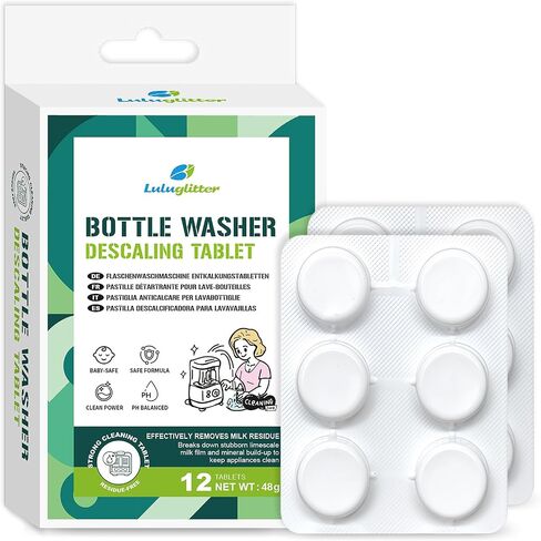 Baby Bottle Washer Descaling Tablet Remove Limescale 12 Count | Descaling tablet, Limescale removal, Mineral buildup, Baby bottle washer in Kuwait