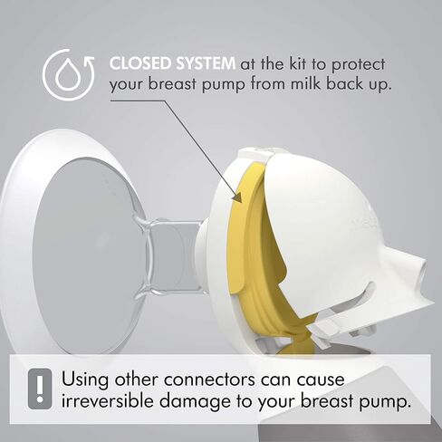 Medela PersonalFit Flex Connectors for Freestyle & Pump in Style | 2Ct in Kuwait