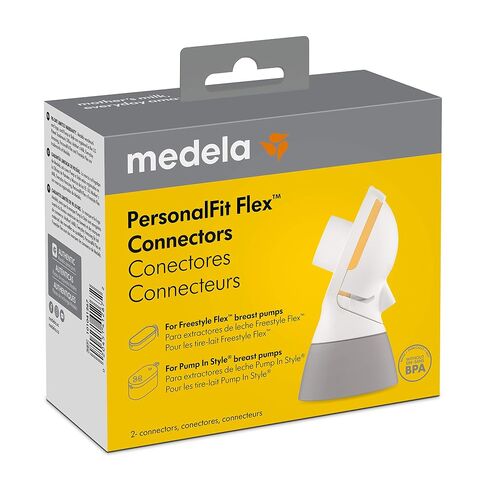 Medela PersonalFit Flex Connectors for Freestyle & Pump in Style | 2Ct in Kuwait