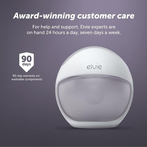 Elvie Curve - Manual Wearable Breast Pump - Hands-Free, Kick-Proof, Portable Silicone Pump that Can Be Worn in-Bra for Gentle, Natural Milk Expression - Breast Feeding Essentials | Kick-proof, portable, can be worn in-bra, gentle and natural milk expressi in Kuwait