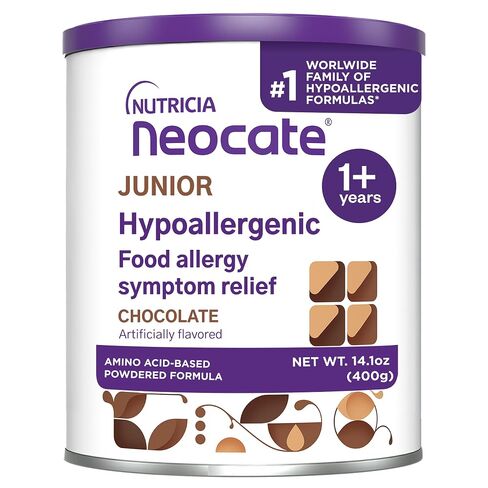 Nutricia Neocate Syneo Junior - Hypoallergenic, Dairy-free, Amino Acid-Based Formula for 1+ Years - For Toddlers, Kids & Teens - Powdered Formula- Syneo Junior - 14.1 oz can (Case of 4) in Kuwait