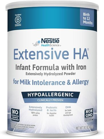 Extensive HA® Hypoallergenic Infant Formula with Iron, DHA & Probiotics, 14.1 oz in Kuwait