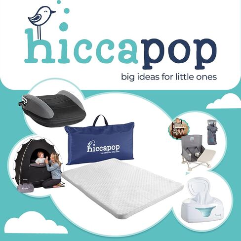 Hiccapop Playard Mattress Pad, Pack and Play Mattress with Carry Bag, 1.25" in Saudi Arabia