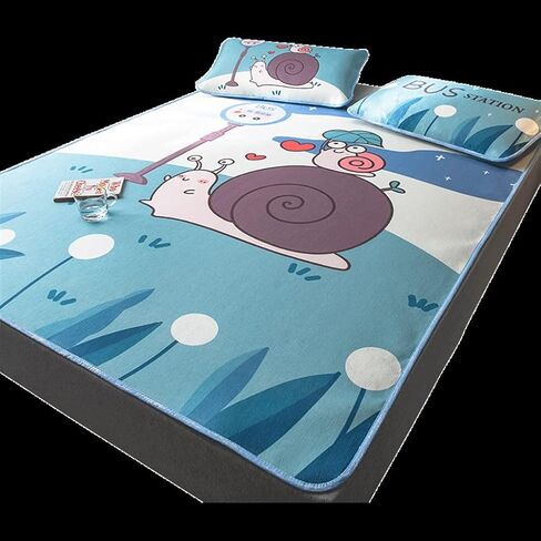 Ice Mat Children's Cool Three-piece 1.8m Bed Bedding(1.8M) in Kuwait