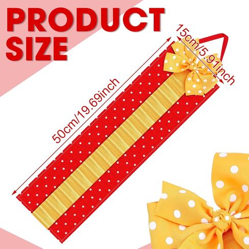 Fish Extender Gifts Cruise Door Hanger Lollipop Holder Cruise Cabin Door Mouse Decorations Extra Long Fish Extender Pixie Hanger for 2026 & 2027 Candy Gifts Exchange(Red and Yellow) in Kuwait