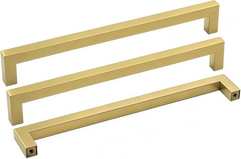 goldenwarm 25Pack 5in Brushed Gold Cabinet Pulls Gold Cabinet Handles Gold Drawer Pulls Modern Cabinet Hardware Handles for Kitchen Cabinets in Kuwait