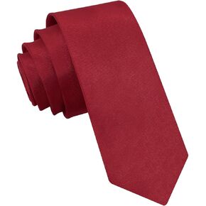 LJBFNN Black Ties For Men Solid Color Skinny Tie Formal 2" Necktie for Men