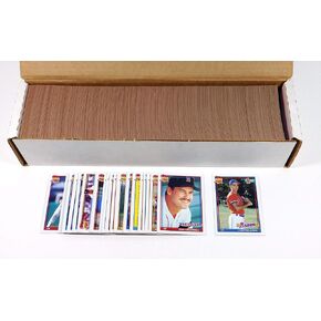 1991 Topps Baseball Complete Set (792) Chipper Jones Rookie