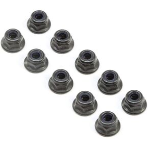 TEAM LOSI RACING M4 Flanged Lock Nuts 10 TLR245017 Gas Car/Truck Replacement Parts