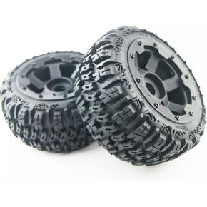 V3 Rear Knobby Off road Tires wheels for Rovan HPI King Motor Baja 5B SS