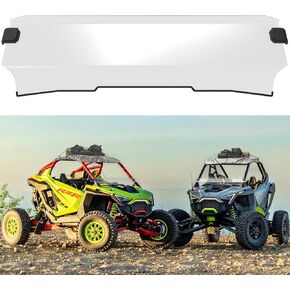 ELITEWILL RZR Front Half Windshield Front Clear Windscreen Low #2884746 Fit for Polaris RZR PRO XP / XP 4 2020+, RZR PRO R/ R 4 2022+, RZR TURBO R/ 4 2022+