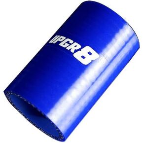 Upgr8 Universal 4-Ply High Performance Straight Coupler Silicone Hose 76mm Length (1.5"(38MM), Blue)