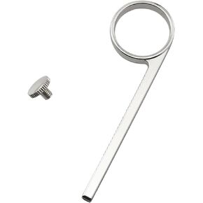 DGHAOP Metal Valve Slide Finger Ring Pull Ring Compatible with Trumpets Cornets Trumpet Accessory Replacement