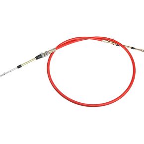 Hihaha NO. 80605 Automatic Transmission Gear Shifter Cable for B&M Shifters Super Duty Race Shifter Cables 5 Ft with Eyelet End/Auto Trans Control Lever Cable Assembly/Durable / 1Pcs