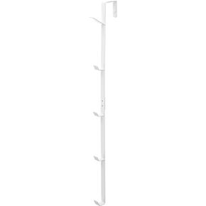 Yamazaki Home 7646 Over The Door Hooks - Vertical Hanging Coat Rack, Black